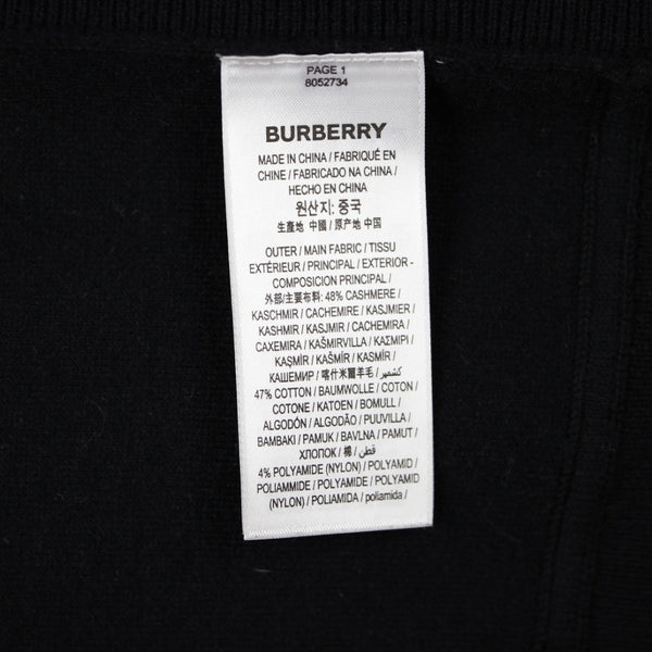 Burberry Intarsia logo hoodie
