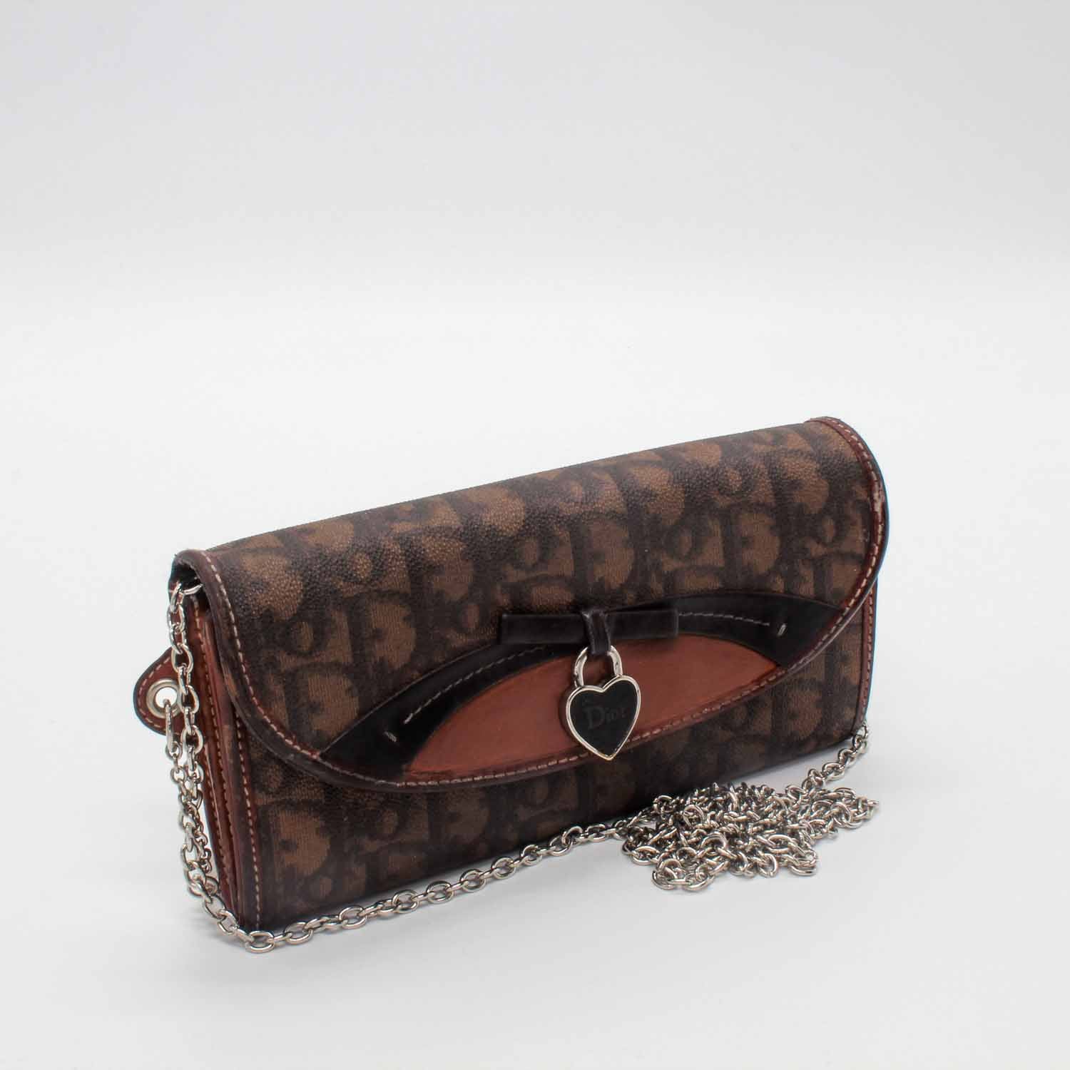 Dior vintage romantique wallet on chain