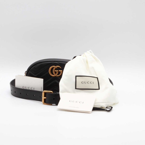 Gucci Marmont Matelassé Belt Bag
