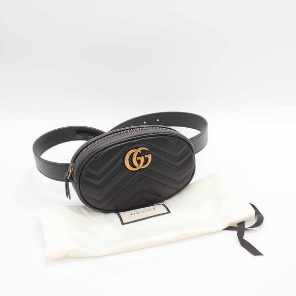 Gucci Marmont Matelassé Belt Bag