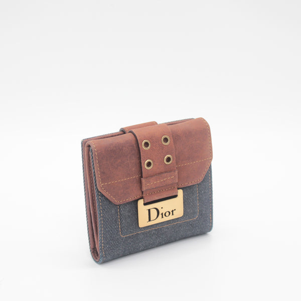 Dior vintage saddle wallet