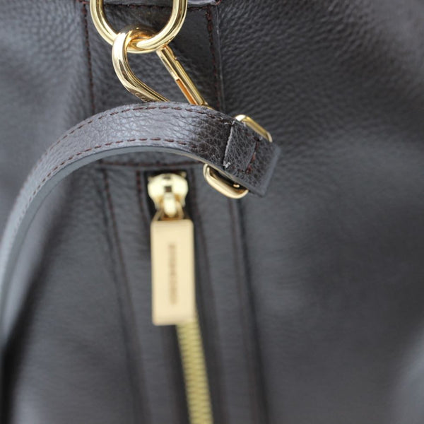Coccinelle leather bucket bag