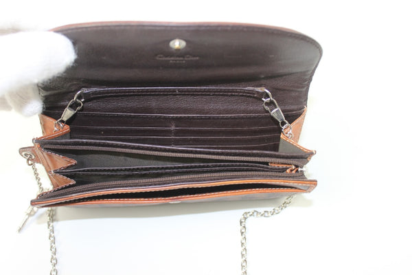 Dior vintage romantique wallet on chain