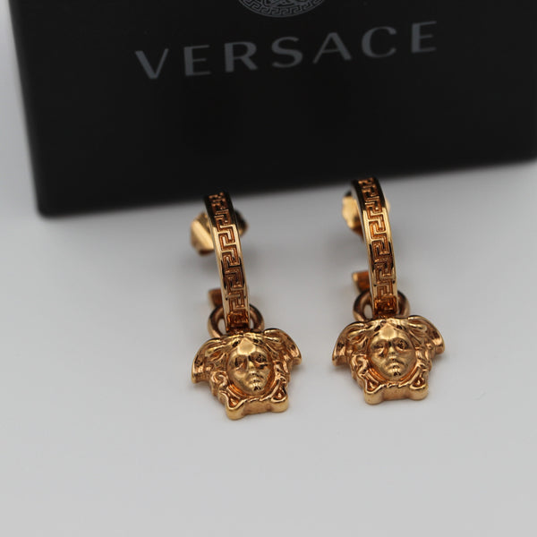 Versace La Medusa earrings in gold
