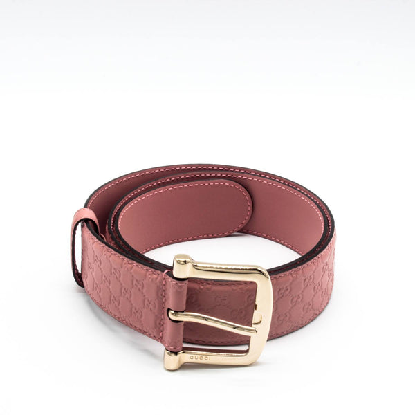 Gucci GG monogram leather belt